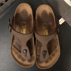 Women’s Birkenstock Slip On Sandel Brown